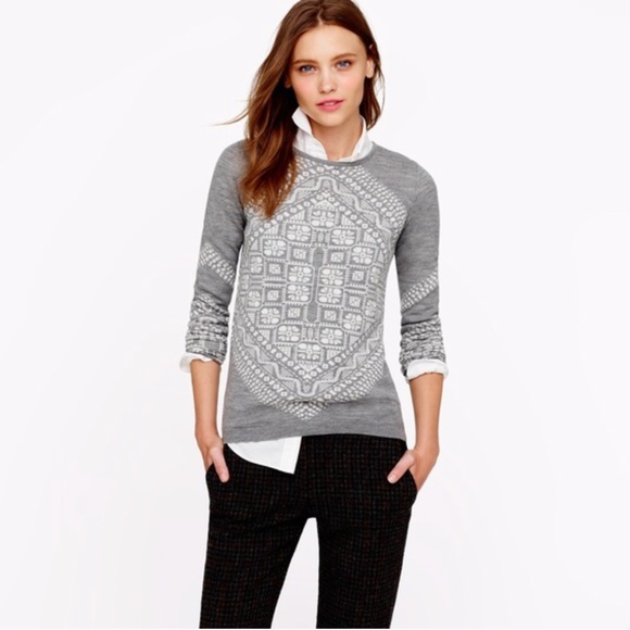 J.Crew 100% Merino Wool “Scarf” Sweater - Picture 15 of 15